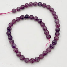 Load image into Gallery viewer, Madagascar Lepidolite Round Stone | 4mm | Purple lilac | 93 Bead(s) |

