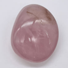 Load image into Gallery viewer, Rose Quartz Oval Meditation Worry Stone | 52x48x34 mm | Pink | 1 Stone |
