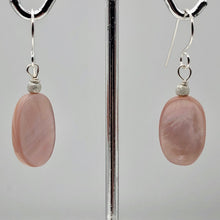 Load image into Gallery viewer, Beautiful Pink Mother of Pearl and Sterling Silver Earrings | 1 1/2&quot; Long | - PremiumBead Primary Image 1
