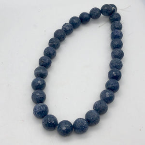 4 Faceted 14mm Blue Sponge Coral Beads 004658 - PremiumBead Alternate Image 7