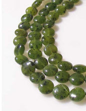 Load image into Gallery viewer, Premium Speckled Nephrite Jade Bead Strand (40 Beads) 110261 - PremiumBead Alternate Image 3
