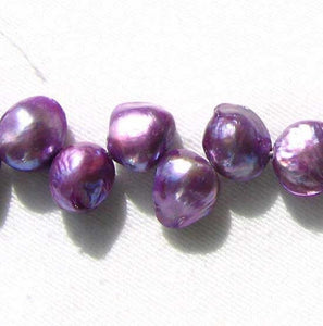 Fairie Winkle Baroque 12x8x6mm to 8x8x4mm Blister Pearls W/Tail Strand 108897 - PremiumBead Alternate Image 2