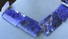 Load image into Gallery viewer, Delightful Natural Sodalite 38x25mm Pendant Bead Strand 105627A - PremiumBead Alternate Image 3
