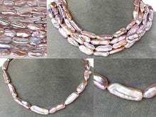 Load image into Gallery viewer, Natural Lavender 15x7.5x5-21.5x8.5x6mm Pearl Strand 104813 - PremiumBead Primary Image 1
