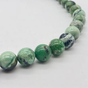 2 Spiderweb Green Turquoise 12mm Round Beads 7535 - PremiumBead Alternate Image 3