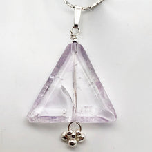 Load image into Gallery viewer, Alluring Amethyst Sterling Silver Semi Precious Gemstone Pendant | 1 3/4&quot; long | - PremiumBead Primary Image 1
