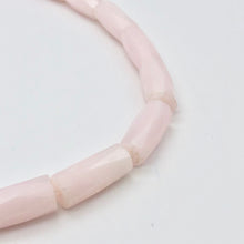 Load image into Gallery viewer, 2 Mangano Pink Calcite Faceted Tube Beads | AAA Quality | 20x10mm | 2 Beads - PremiumBead Alternate Image 2

