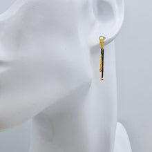 Load image into Gallery viewer, 14K Gold Chain Drop Dangle Earrings | 1&quot; Long | Gold | 1 Pair |

