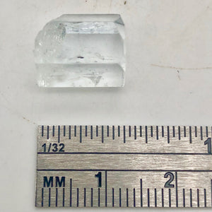 One Rare Natural Aquamarine Crystal | 12x9x9mm | 10.525cts | Sky blue | - PremiumBead Alternate Image 8