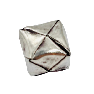 1 Bead of Thai Hill Tribe Origami Box Fine Silver 7g Bead 5468