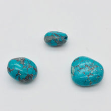 Load image into Gallery viewer, Amazing! 3 Genuine Natural Turquoise Nugget Beads 50cts 010607P - PremiumBead Alternate Image 2
