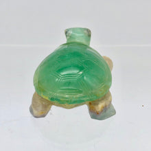 Load image into Gallery viewer, Natural Fluorine Turtle Figurine | 2 1/8x1 3/8x3/4&quot; | Green | 235 carats | 10856 - PremiumBead Alternate Image 6
