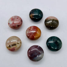 Load image into Gallery viewer, Exotic Imperial Jasper Half Strand Coin Beads | 14x7mm | 14 Beads |
