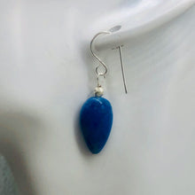 Load image into Gallery viewer, Lapis Lazuli and Sterling Silver Earrings | 1 5/8&quot; (Long) | Blue | 1 Pair |
