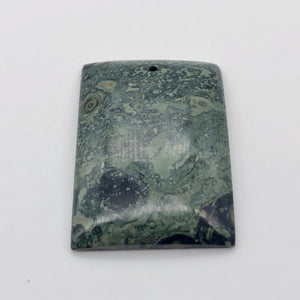Speckled Green Kambaba Jasper Pendant Bead 4964Ab - PremiumBead Alternate Image 2