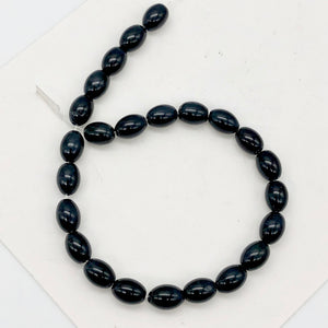 Dark Blue/Black Tigereye 8x6mm bead 16 inch strand | 46beads | 8x6mm | - PremiumBead Alternate Image 8