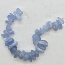 Load image into Gallery viewer, Natural! Blue Chalcedony Nugget Bead 8&quot; Strand - PremiumBead Alternate Image 8
