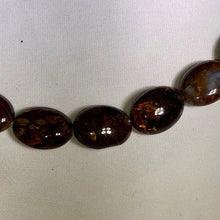 Load image into Gallery viewer, 2 Extremely Rare Red Pietersite Flat Oval 14x10x5.5mm Beads 7301 - PremiumBead Primary Image 1
