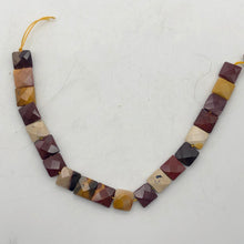 Load image into Gallery viewer, Mookaite Faceted Square Bead Strand!! | 10x10x5mm | Square | 40 beads | - PremiumBead Alternate Image 3
