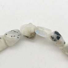 Load image into Gallery viewer, Unusual Tourmalinated Moonstone nugget bead strand - PremiumBead Alternate Image 4
