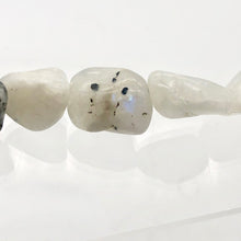 Load image into Gallery viewer, Unusual Tourmalinated Moonstone nugget bead strand - PremiumBead Alternate Image 11
