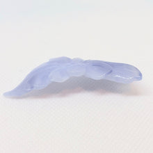 Load image into Gallery viewer, 50cts Hand Carved Blue Chalcedony Flower Bead 009850Q - PremiumBead Alternate Image 2
