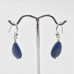 Lapis Lazuli and Sterling Silver Earrings 310825A - PremiumBead Alternate Image 7