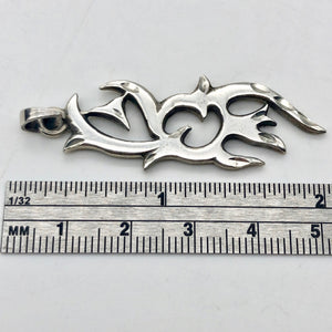 Celtic design Sterling Silver Pendant - PremiumBead Alternate Image 2
