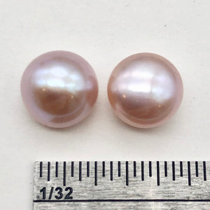 Natural Lavender Pearl (1) Pair 8.5mm 1/2 Drilled 003914 - PremiumBead Alternate Image 4