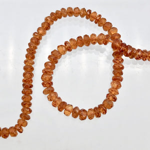 Very Rare!! 10 AAA Mandarin Garnet 3.5mm Beads! - PremiumBead Alternate Image 2