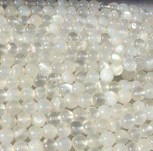 Load image into Gallery viewer, 10 White Moonstone 6mm Round Beads 5029 - PremiumBead Alternate Image 3
