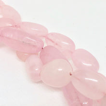 Load image into Gallery viewer, Rose Quartz Nugget Bead 8 inch Strand Pretty in Pink 010472HS - PremiumBead Alternate Image 3
