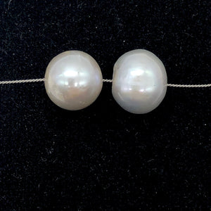 1 Moonshine Huge Near-Round 11-12mm FW Pearl 003123 - PremiumBead Alternate Image 2