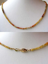 Load image into Gallery viewer, Natural Faceted Multi-Hue Zircon 14K Yellow Gold 16 inch Necklace 207452A - PremiumBead Primary Image 1
