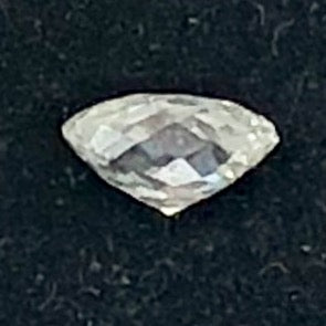 0.23cts Natural White Diamond Tabiz Briolette Bead 10617G