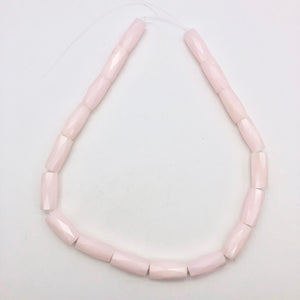 Mangano Pink Calcite Faceted Tube Bead 15" Strand | AAA Quality | 20x10mm | - PremiumBead Alternate Image 4