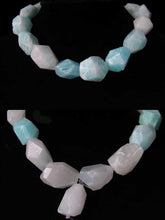 Load image into Gallery viewer, 769cts Hemimorphite Faceted Nugget Bead Strand 110390I - PremiumBead Alternate Image 3
