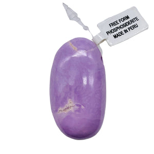 Phosphosiderite Free Form Pendant Bead | 37x21x15 mm | Lavender | 1 Pendant |