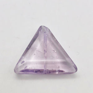 Natural Amethyst Faceted Lilac Triangle Focal Bead | 26x30x7.5mm | 1 Bead | 6656 - PremiumBead Alternate Image 4