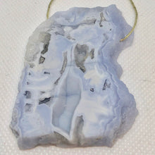 Load image into Gallery viewer, 170cts Druzy Blue Chalcedony Designer Pendant Bead 9852G - PremiumBead Primary Image 1

