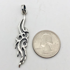 Celtic design Sterling Silver Pendant - PremiumBead Primary Image 1