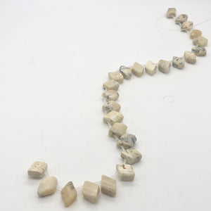 6 Unique African Opal Diamond-Cut Beads 003323 - PremiumBead Alternate Image 4