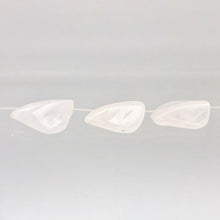 Load image into Gallery viewer, Gentle 3 Hand Carved Pale Rose Quartz 19x17x6mm Leaf Beads 9319RQ - PremiumBead Alternate Image 7
