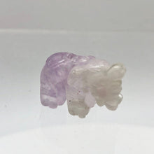Load image into Gallery viewer, Wild Hand Carved Amethyst Elephant Beads | 22.5x21x10mm | Purple - PremiumBead Alternate Image 2

