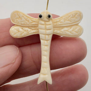 Flutter Hand Carved Dragonfly Centerpiece Bead 10756 - PremiumBead Alternate Image 3