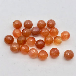 16 Luscious! Faceted 6mm Natural Carnelian Agate Beads - PremiumBead Alternate Image 4