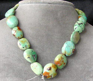 385cts 15.5" Natural USA Turquoise Pebble Beads Strand 106695C - PremiumBead Alternate Image 4
