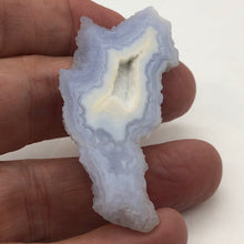 Load image into Gallery viewer, 69cts Druzy Blue Chalcedony Designer Pendant Bead for Jewelry Making - PremiumBead Alternate Image 6
