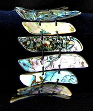 Load image into Gallery viewer, Shimmer! Natural Abalone Plank Bead Bracelet 005887B - PremiumBead Alternate Image 2
