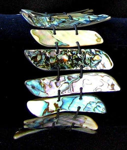 Shimmer! Natural Abalone Plank Bead Bracelet 005887B - PremiumBead Alternate Image 2